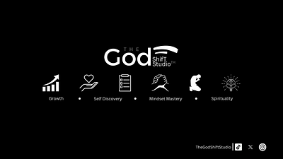 THE GodShift branding graphic design logo