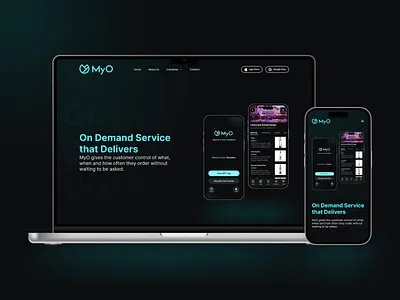 MyO branding design figma graphic design illustration landing page logo minimal mobile design modern new ui saas software as a service trending ui ui design ux web design website website design