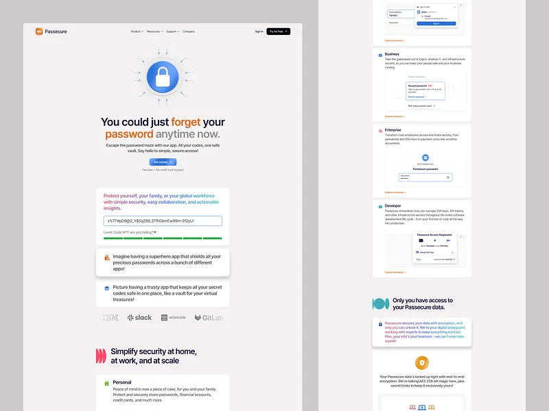 Password Manager designs, themes, templates and downloadable graphic ...