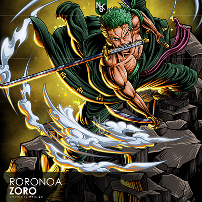 Roronoa Zoro - One Piece Fan Art  Manga anime one piece, One peice anime, One  piece manga