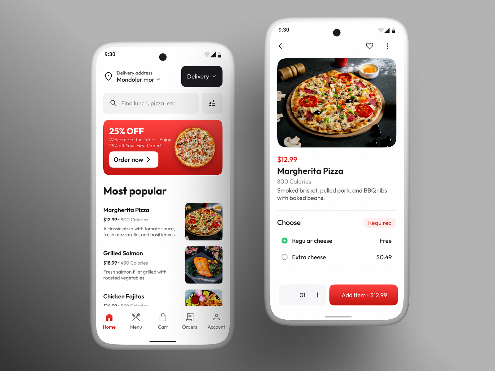 Single Restaurant App by Abdullah Mamun on Dribbble