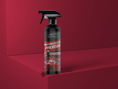 Auto DIY Spray | Label Design box design branding design graphic design label design packaging design