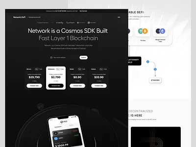 Crypto Landing Page bitcoin crypto crypto landing page dashboard ui landing landing page landing page design mobile app product product design typography ui ui ux user experience ux web app web design web development webflow website
