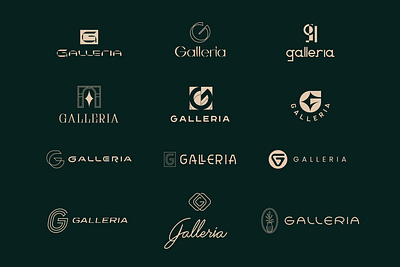 Galleria NY branding design graphic graphic design illustration logo logotype type