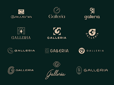 Galleria NY branding design graphic graphic design illustration logo logotype type