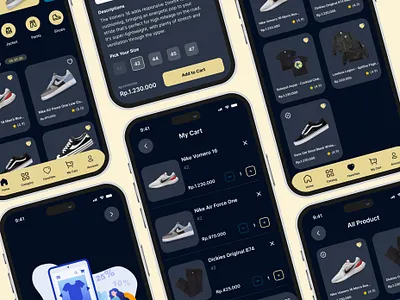 App Parel Commerce app ecommerce ui uidesign uiux ux