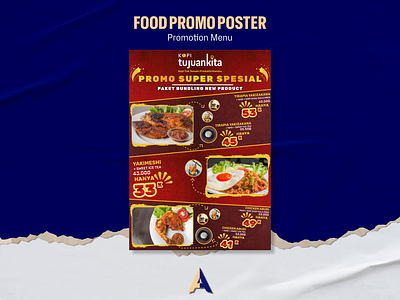 Menu Promo Design