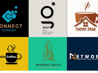 logo 3d animation app branding cofeshop connect customlogo design graphic design illustration like logo motion graphics network o logo professional typography ui ux vector