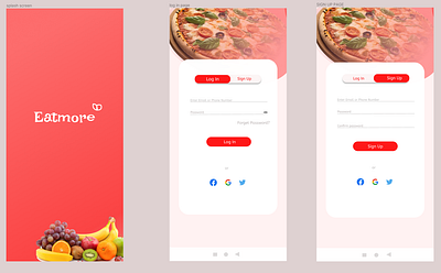 food app design ui ux