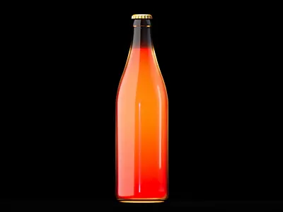 Bottle Juice 3d animation cinema4d illustration