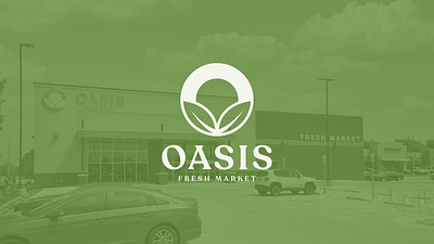 Oasis Fresh Market Branding branding graphic design logo