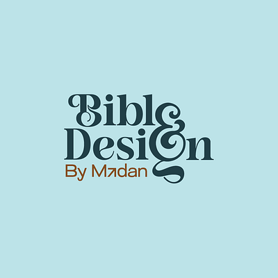 Bible & Design By Madan - Logo D bible bibledesign biblelogo branding chrisitanlogo churchlogo graphic design handcraftedlogo logo logodesign logos madansingh typography