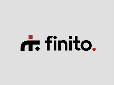 Finito. Logo Design 2023 agency branding colorful design graphic design illustrator logo logodesign logos minimal modern original playful