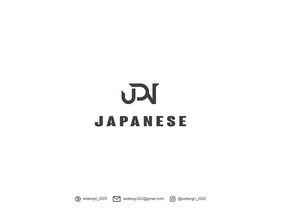 JPN Logo Design branding design graphic design identity illustration letter a logo logos ui vector