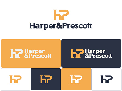 HP logo mark brand branding company design hp logo hp monogram justice law company law firm lawyer lawyer firm letter h letter logo letter p logo minimal logo modern logo simple logo