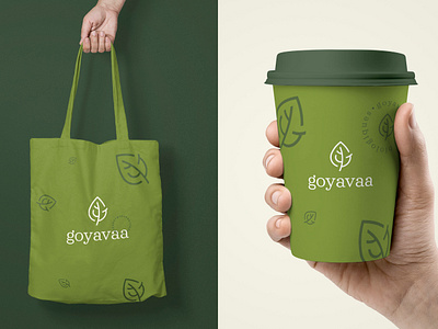 Goyavaa Tea [Logo_Design + Packagings] art direction brand identity branding charte graphique corporate identity design eco friendly graphic design graphiste freelance green identité de marque leaf logo mockup organic packaging packaging design packaging designer tea brand tea logo