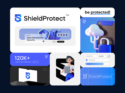 Branding For Security Agency brand identity branding cctv coding cybersecurity data protection it network police privacy protection saas safety security security camera security system startup technology ui ux web design
