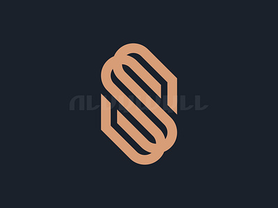 Stylish Ss Logo abstract alphabet ambigram branding design flat font geometric graphic design initial lettermark logo minimal minimalism modern monogram s simple ss vector