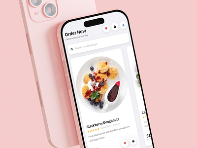 Delivery App - Sticky - Mobile Kit & PWA Template android app card design checkout delivery delivery app design dishes food food app food delivery food delivery app food order ios iphone mobile order tracking restaurant sidebar ui