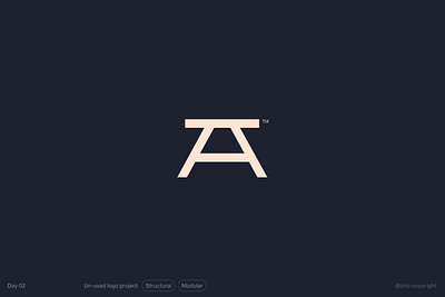 D2 font design graphic design logo minimalist typography