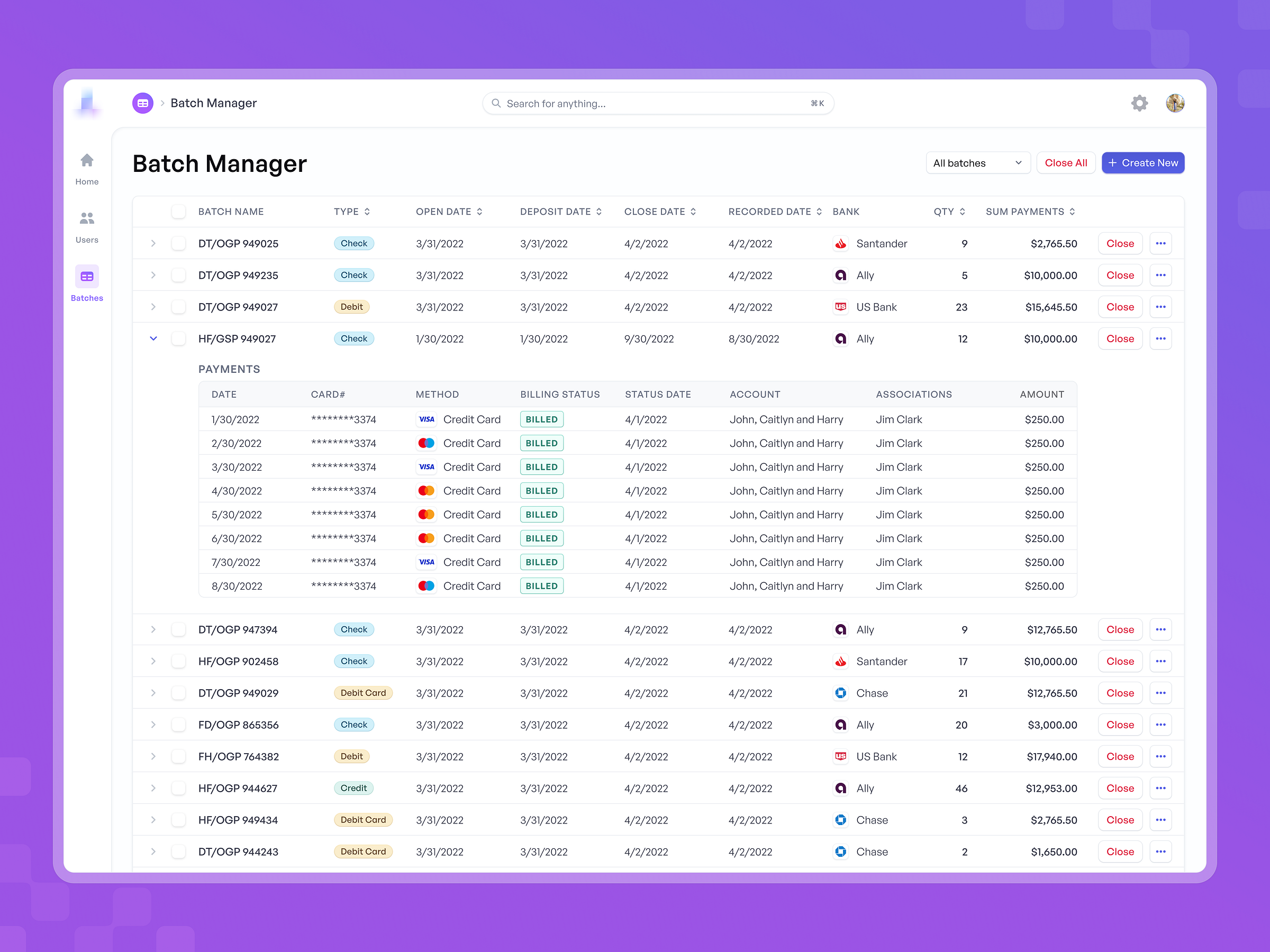 Nested tables by AJ Abbasi on Dribbble