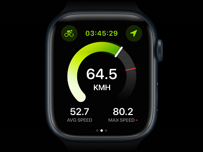 Speed Hunter Apple Watch apple watch cycling design graphic design illustration speed ui ux vector