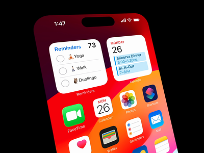 IOS Swipe Notification on the Home Screen appdesign homescreenux interactivedesign iosdesign iosdevelopment mobileux notificationui swipegesture userinterface