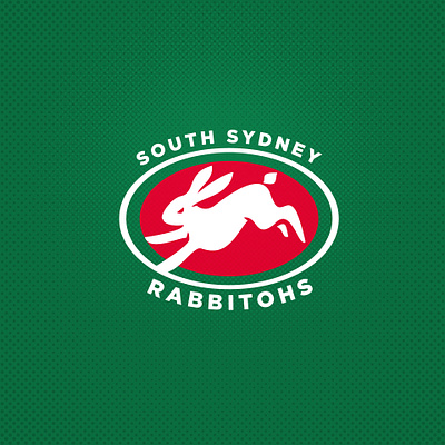 South Sydney Rabbitohs animated animation australia branding football gif illustration league logo nrl rabbit rabbitohs rugby south sports sydney