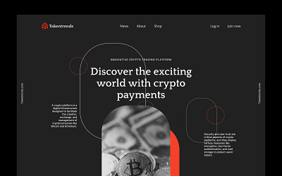 Crypto - Website Design animation branding crypto cryptocurrency product design ux design web design