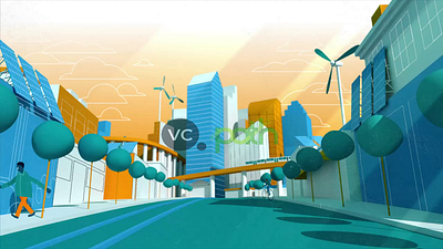 City motion animation ( video ) 3d 3d animation after effects animation cartoon illustration motion animation motion design motion graphics video