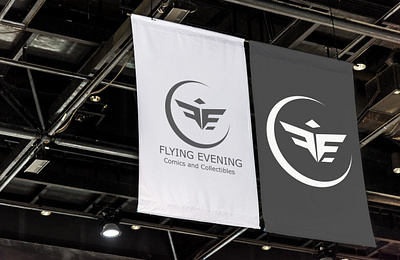 Advertisement mockups for Flying Evening. ads advertisement brand identity branding design graphic design marketing design poster poster design social media marketing social media post