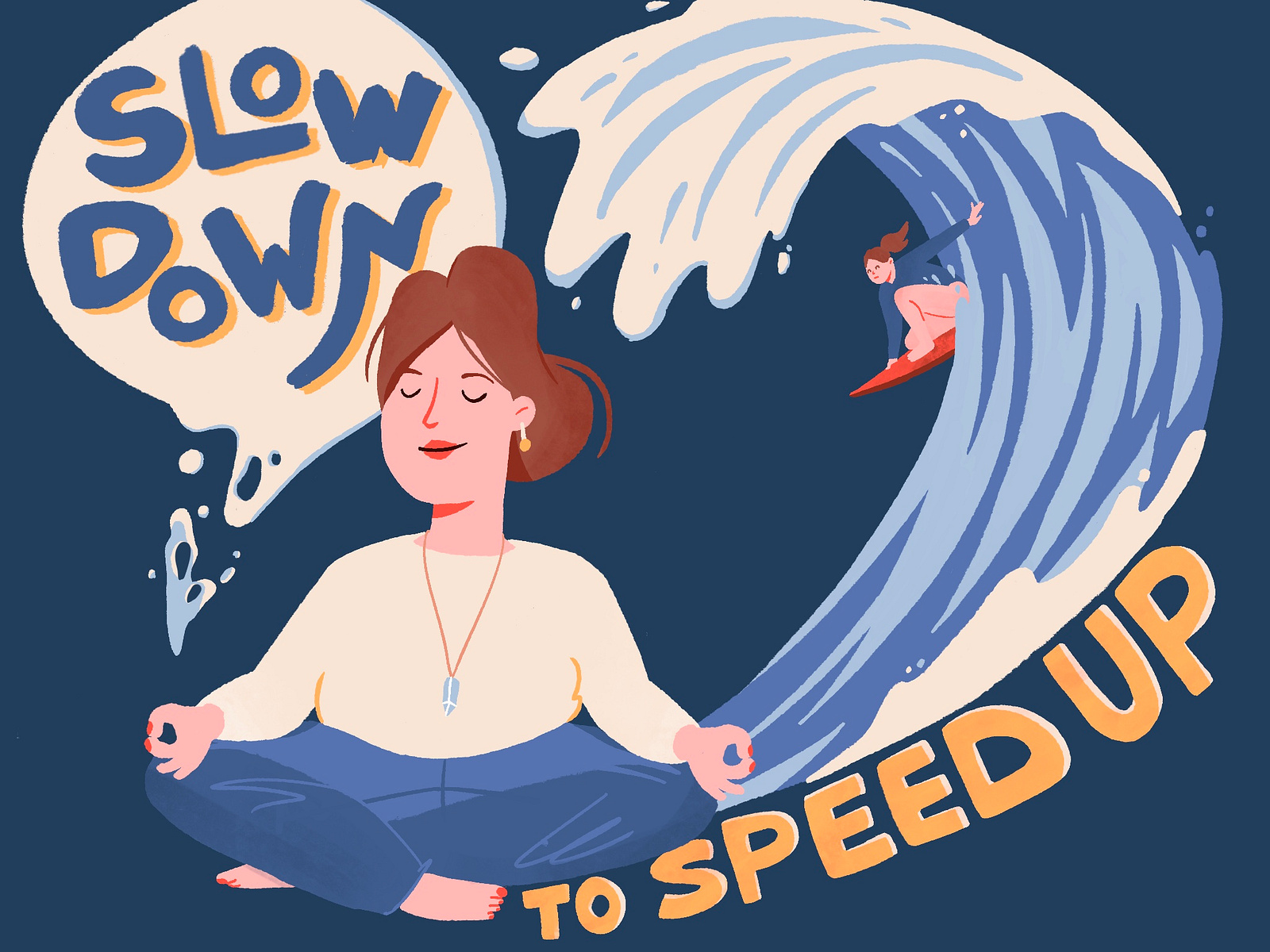 slow-down-to-speed-up-by-gergana-gergova-on-dribbble