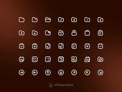 ⚡Week 3 - Designing Cool Interface icons besticons design icon icon pack icon set icons inspirational design interface icons logo ui uiicons uisnapicons