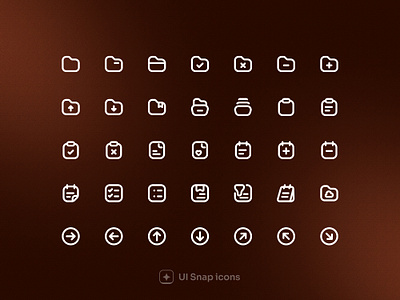 ⚡Week 3 - Designing Cool Interface icons besticons design icon icon pack icon set icons inspirational design interface icons logo ui uiicons uisnapicons