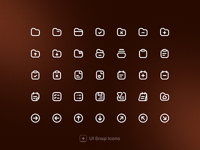 ⚡Week 3 - Designing Cool Interface icons besticons design icon icon pack icon set icons inspirational design interface icons logo ui uiicons uisnapicons