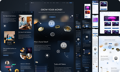 Cryptocurrency application and website cryptocryptocurrency productdesign ui ux