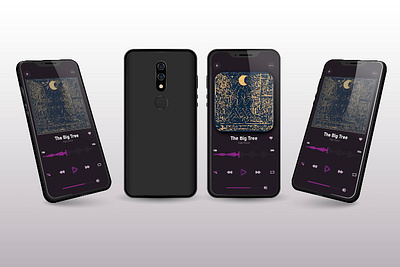 Music player app design dailyui mobile design ui web design
