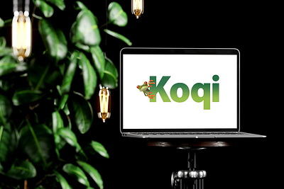 Logo for Koqi Advertising (2013) branding graphic design logo