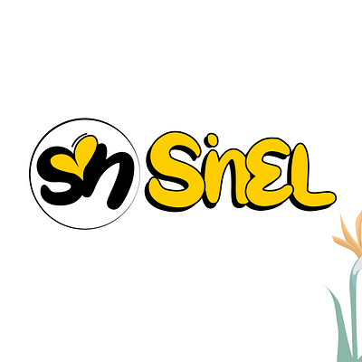 Handwriting Logo: Sinel branding logo