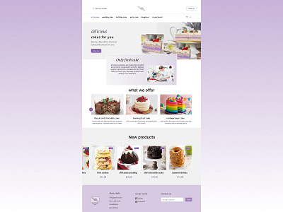 bakery shop bakery figma shop web design ui ui bakery ui design ui design shop uiux web design