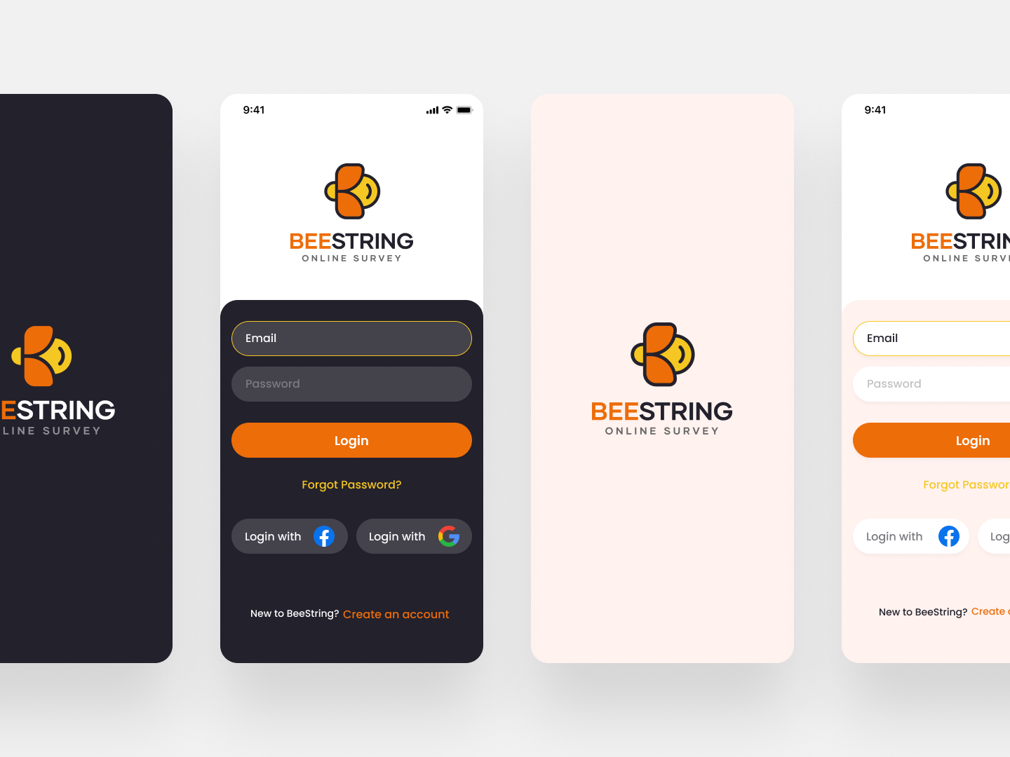 Survey App by designs by aliza on Dribbble
