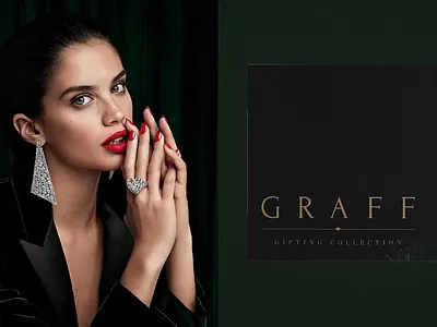 Graff branding brochure brochure design conceptual design die cuts fashion fashion photography graphic design jewellery layout luxury packaging print design typography