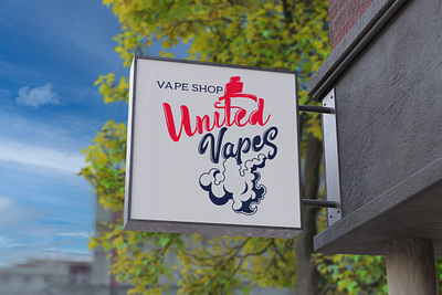 Vape Shop design graphic design illustration illustrator logo