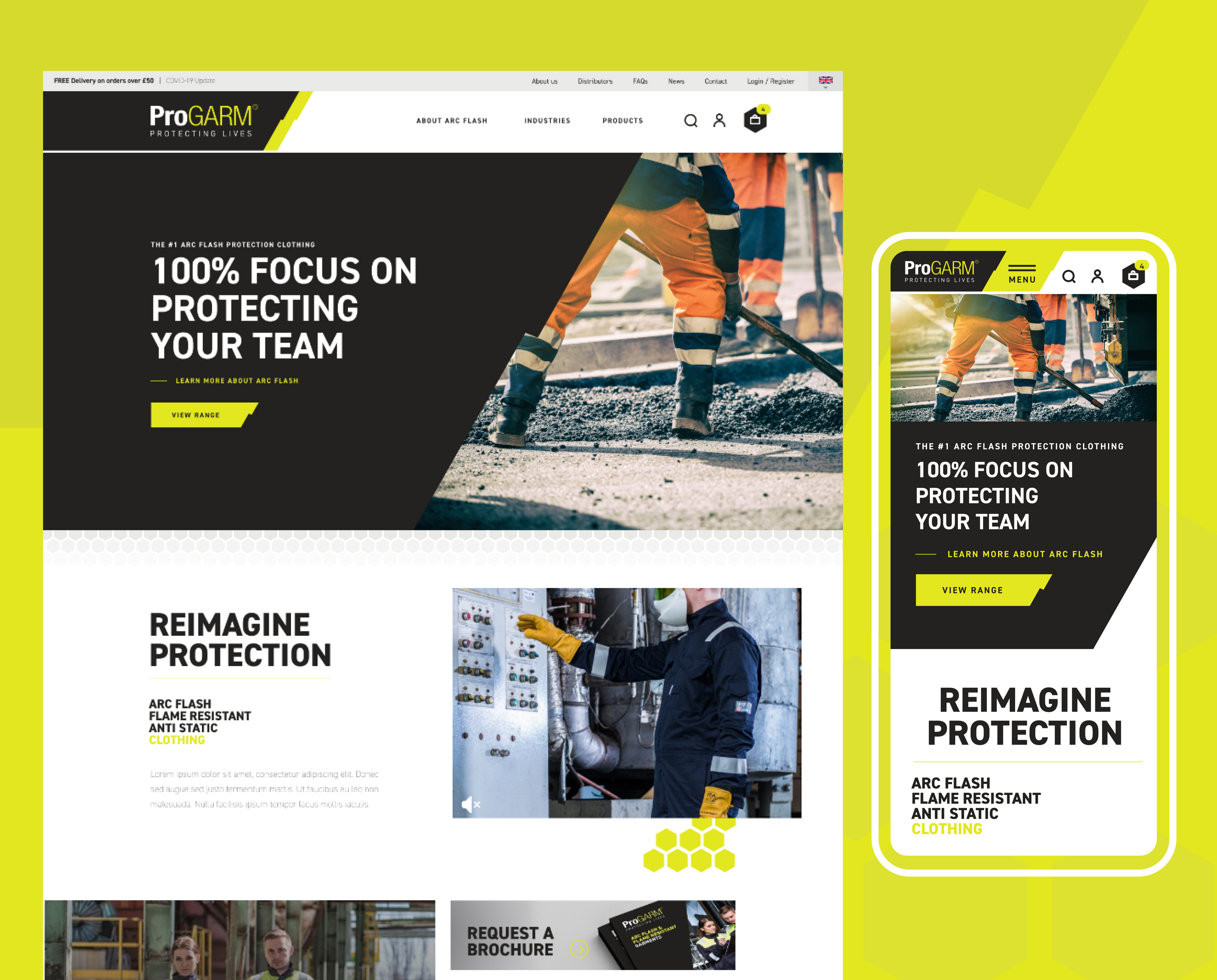 Bright Industrial Website