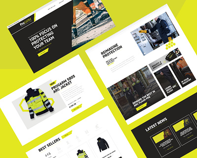 Bright Industrial Website Design