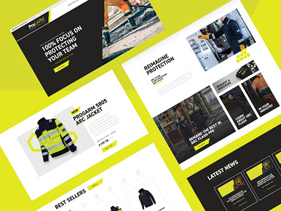 Bright Industrial Website Design