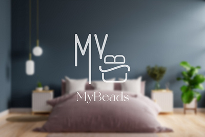 MyBeads logo graphic design home homedecor illustrator logo logotype