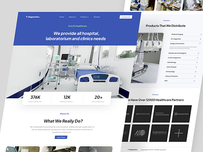 F-diagnostics. Landing Page design illustration mobile mobile app ui ui design uix design ux