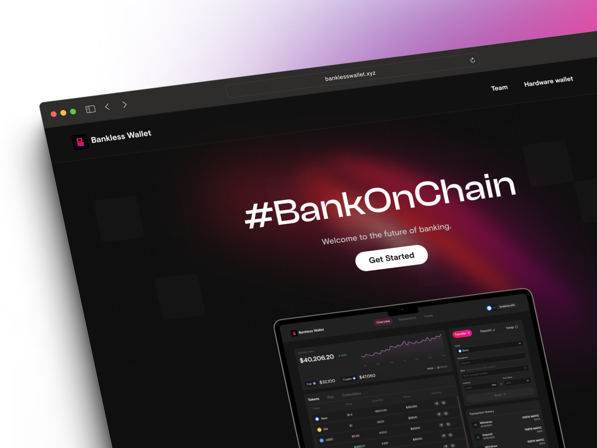 Landing Page branding css design design agency design as a service design subscription figma framer frontend html javascript landing page logo ui ux web3 website
