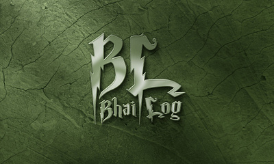 Bhai Log | Logo Deisgn 3d animation branding graphic design logo motion graphics ui